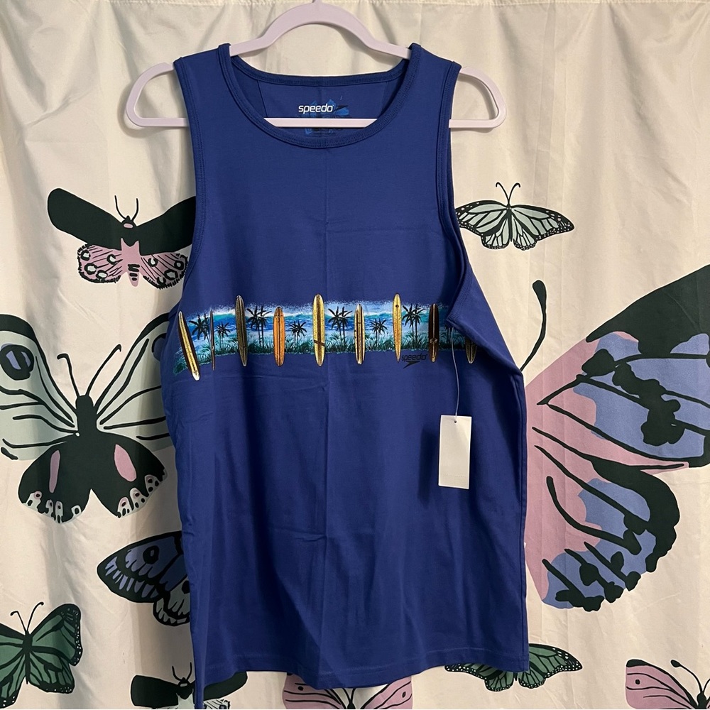 Mens Speedo surf tank